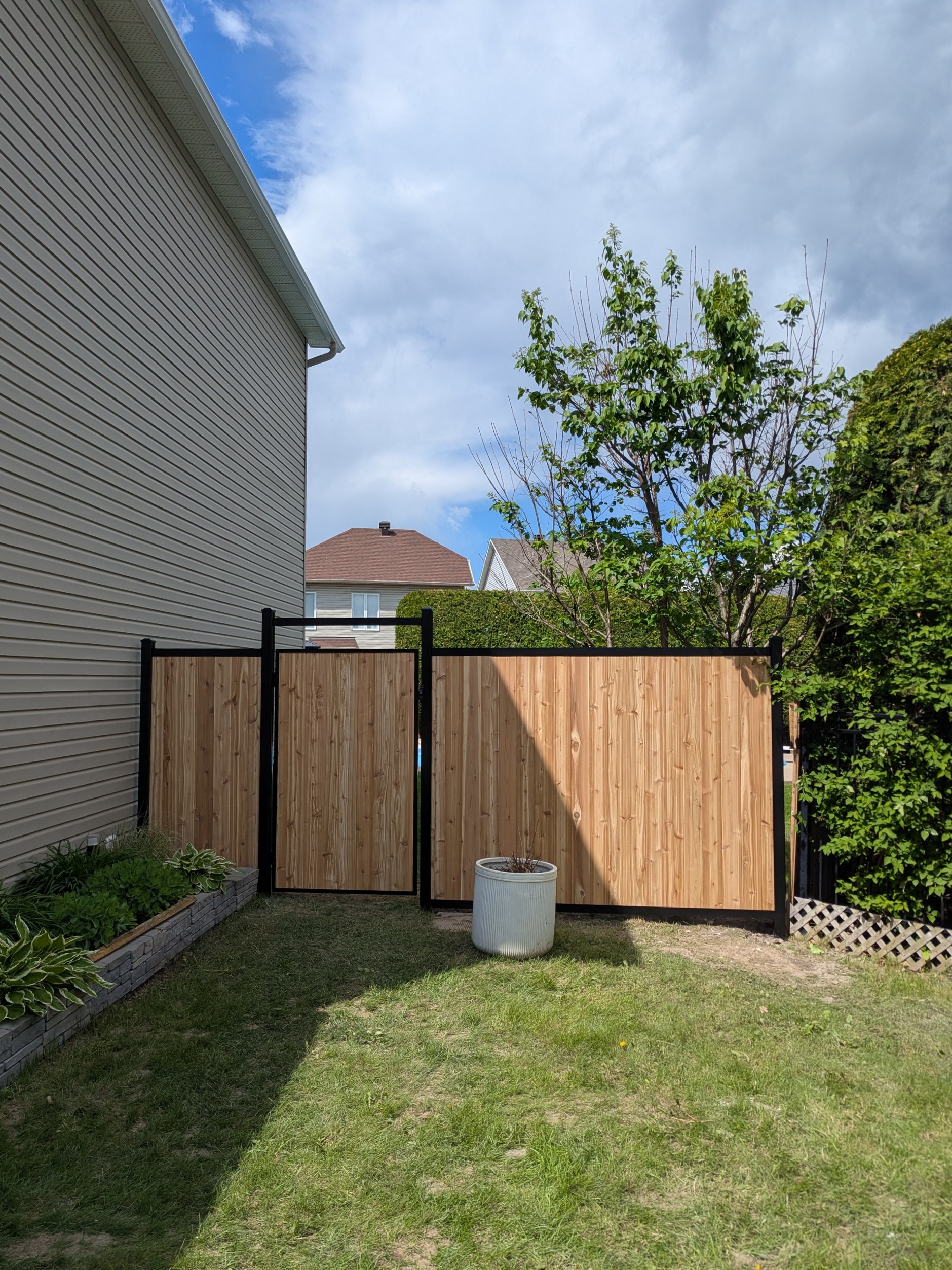 cedar New Fence
